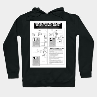 How To Hook Up Your Entertainment System (retro console) Hoodie